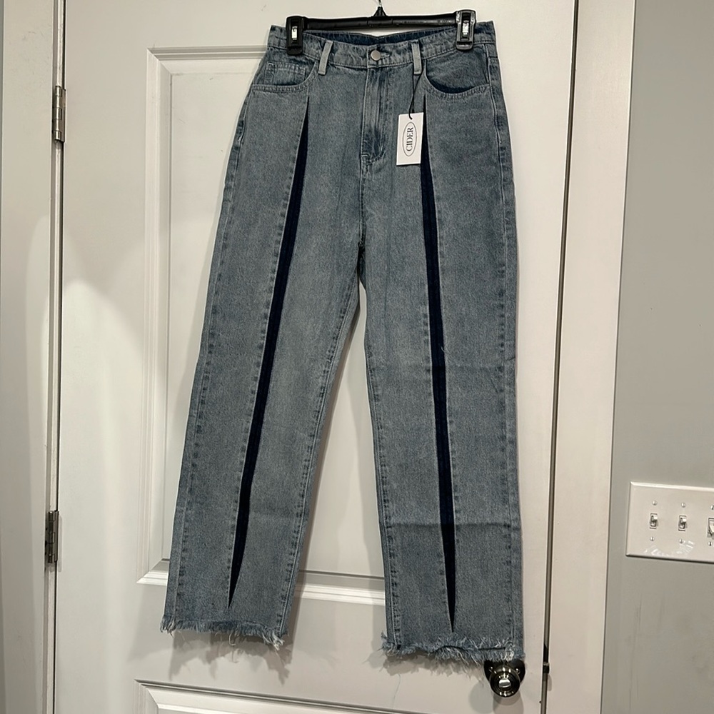 NWT Cider wise leg jeans size L